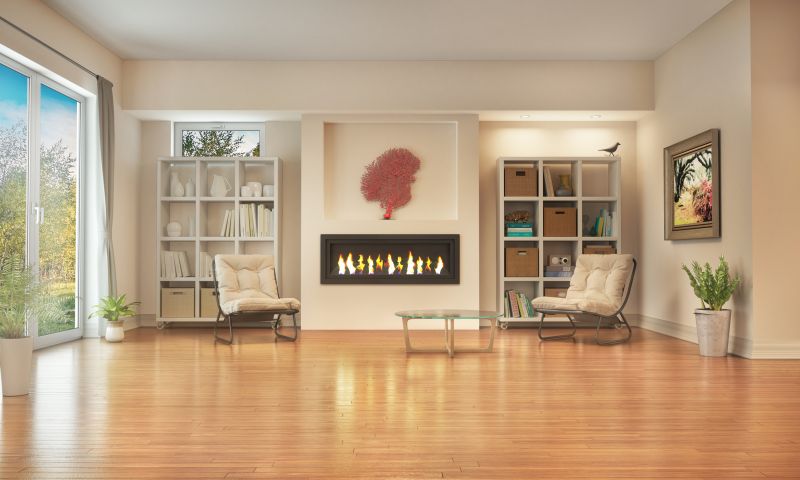 Modern Living Room with Hardwood Floors