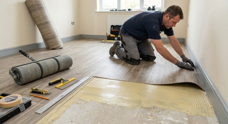 Sheet Flooring Installation in Chandler, AZ