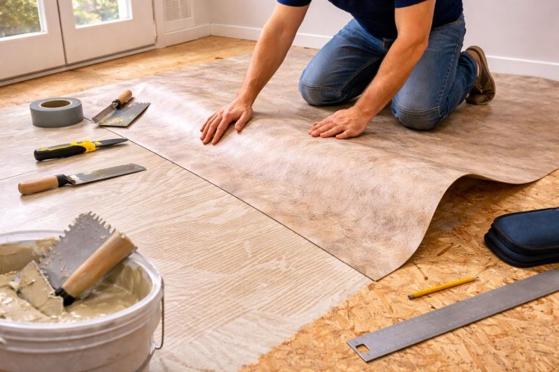 Sheet Flooring Installation in Georgetown, TX