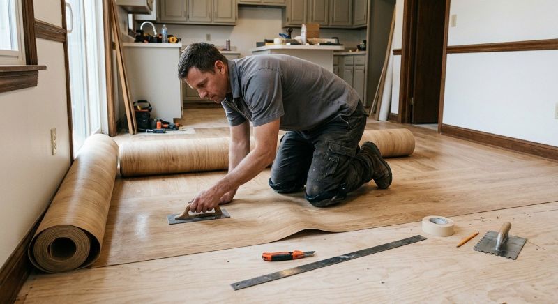 Sheet Flooring Installation in Gilbert, AZ