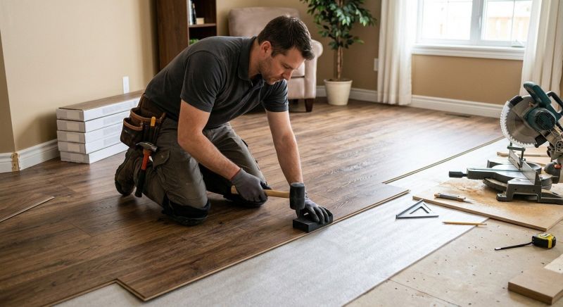 Laminate Floor Remodeling in Fredericksburg, VA