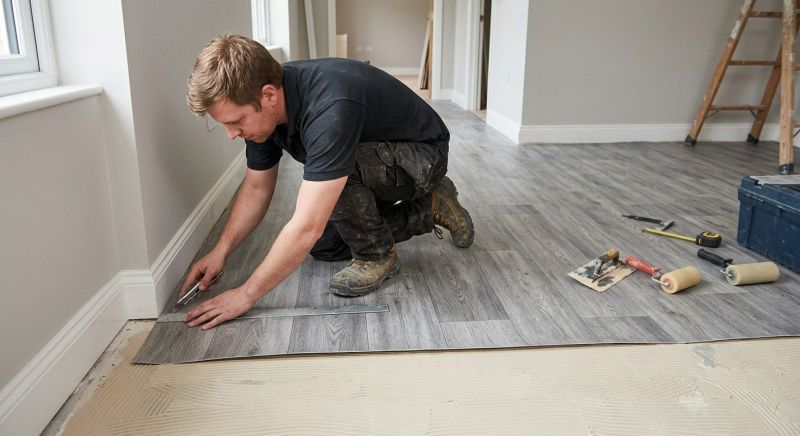 Sheet Vinyl Installation in Granbury, TX